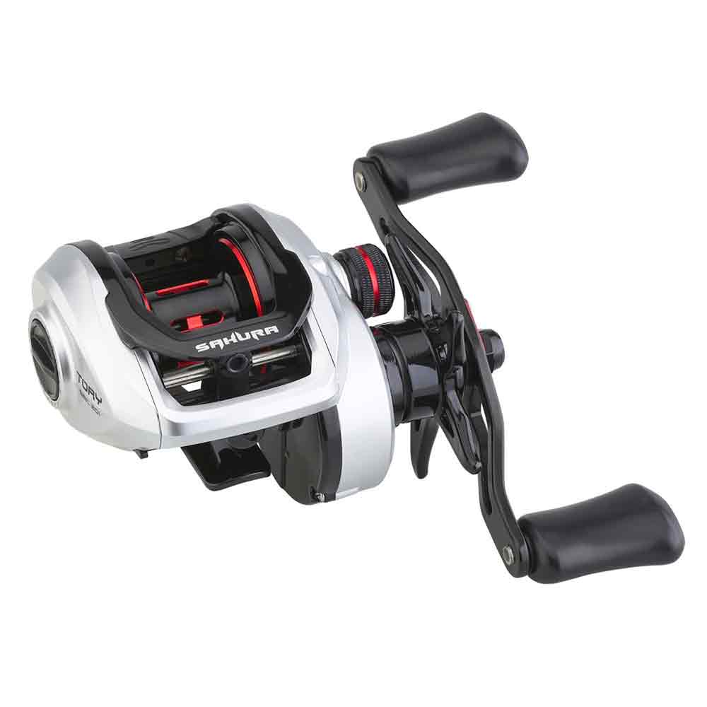Sakura Tory Baitcasting Reel Silber Ratio: 7.2:1 Sakura Tory Baitcasting Reel Silber Ratio: 7.2:1 von Sakura