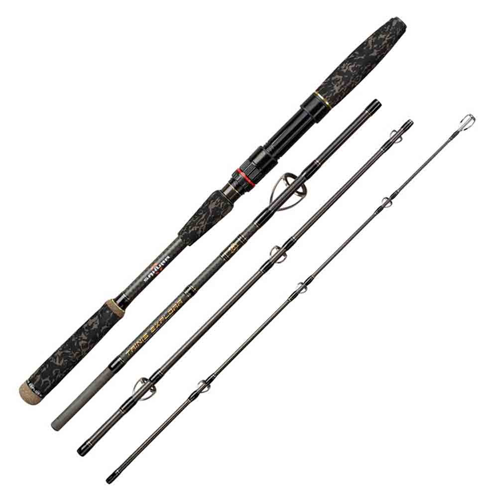 Sakura Trinis Explora Spinning Rod Silber 2.33 m / 5-21 g von Sakura