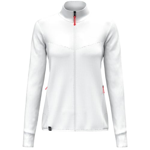 Salewa Puez Waffle Hybrid Polartec Jacket Men, White, S Salewa Puez Waffle Hybrid Polartec Jacket Men, White, S von Salewa