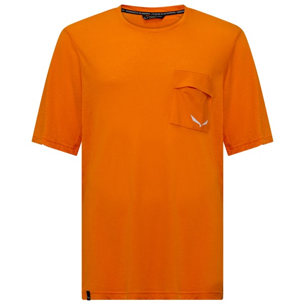 Salewa - Agner Hemp/DST T-Shirt - T-Shirt Gr 54 orange Salewa - Agner Hemp/DST T-Shirt - T-Shirt Gr 54 orange von Salewa