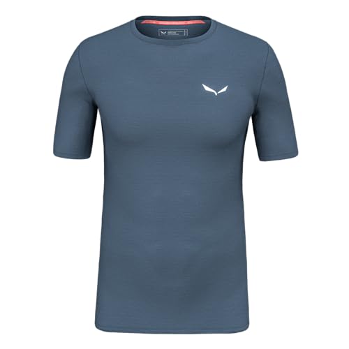 Salewa Herren Cristallo Warm Amr M T-SRT. Shortsleeve Tee, Dark Denim, XXL EU Salewa Herren Cristallo Warm Amr M T-SRT. Shortsleeve Tee, Dark Denim, XXL EU von Salewa