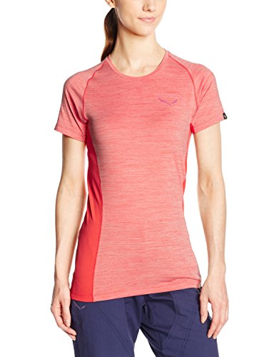 Salewa Damen PEDROC Dry T-Shirt, hot Coral, 38, 00-0000025429 Salewa Damen PEDROC Dry T-Shirt, hot Coral, 38, 00-0000025429 von Salewa