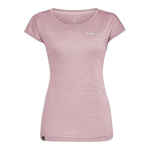 Salewa Puez Melange Dry T-Shirt Damen, Pink, XL Salewa Puez Melange Dry T-Shirt Damen, Pink, XL von Salewa