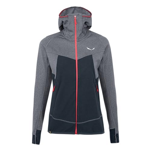 Salewa Damen Puez Hybrid Polarlite Hooded Fleece Women Jacke, Ombre Blue Melange, M EU Salewa Damen Puez Hybrid Polarlite Hooded Fleece Women Jacke, Ombre Blue Melange, M EU von Salewa