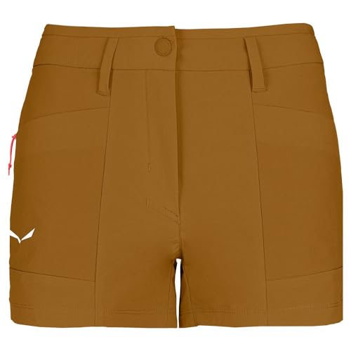 Salewa Damen Puez Dst W Cargo Hiking Shorts, Golden Brown, L EU Salewa Damen Puez Dst W Cargo Hiking Shorts, Golden Brown, L EU von Salewa