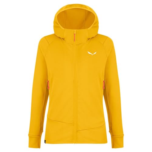 Salewa Damen Puez Pl W Hd Jacket Fleecejacke, gold, XS EU Salewa Damen Puez Pl W Hd Jacket Fleecejacke, gold, XS EU von Salewa