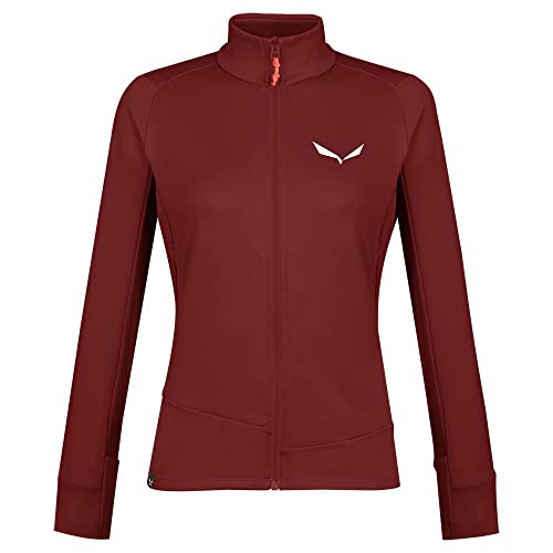 Salewa Damen Puez Pl W Jacket Fleecejacke, Syrah, DE 36 von Salewa