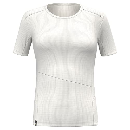 Salewa Damen Puez Sporty Dry W T-shirt, Weiß, S EU von Salewa