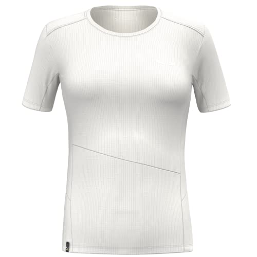 Salewa Damen Puez Sporty Dry W T-shirt, Weiß, XXL EU von Salewa
