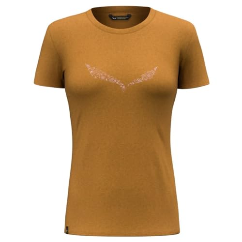 Salewa Solidlogo Dri-Release® T-Shirt Women, golden brown, L von Salewa