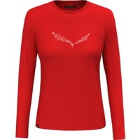 Salewa Damen Solidlogo DRY Longsleeve von Salewa