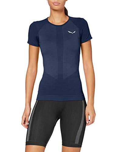 Salewa Zebru Responsive Kurzarm T-Shirt Damen, Blau, S Salewa Zebru Responsive Kurzarm T-Shirt Damen, Blau, S von Salewa