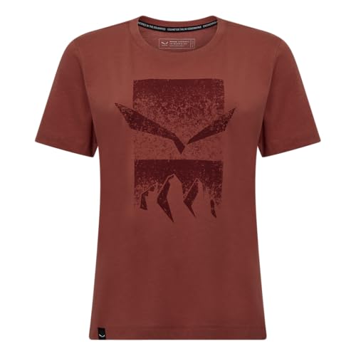 Salewa Women's Eagle 3cime T-Shirt W Small tee, Etruscan Red, XS, Etruskisches Rot, XS Salewa Women's Eagle 3cime T-Shirt W Small tee, Etruscan Red, XS, Etruskisches Rot, XS von Salewa
