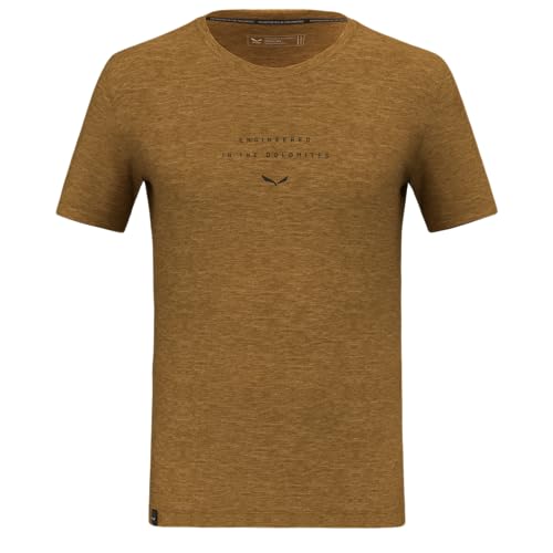 Salewa Eagle Eitd Merino T-Shirt Men, Golden Brown, S von Salewa