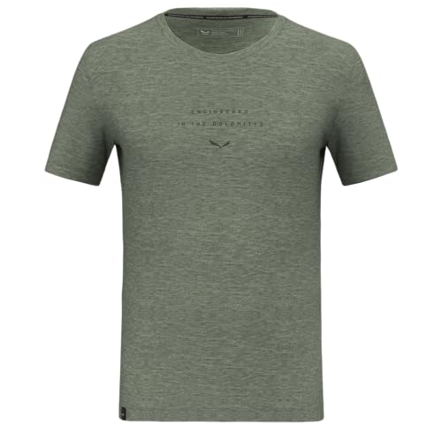 Salewa Eagle Eitd Merino T-Shirt Men, Shadow, 2XL von Salewa