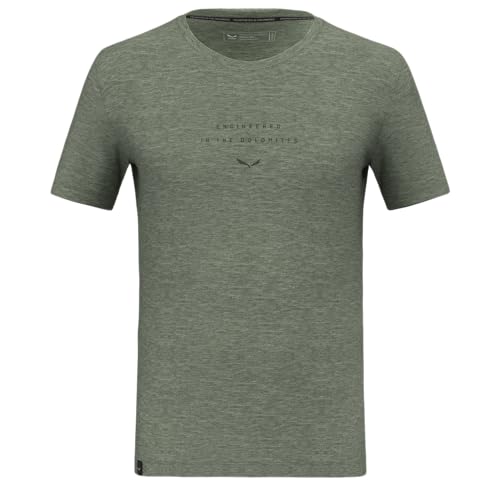 Salewa Herren Eagle Eitd Merino Mens T-Shirt, Shadow, XXL EU Salewa Herren Eagle Eitd Merino Mens T-Shirt, Shadow, XXL EU von Salewa