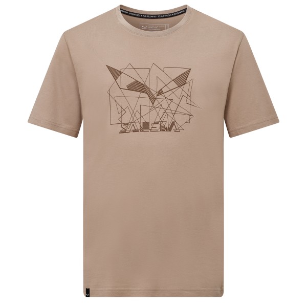 Salewa - Eagle Geometric T-Shirt - Funktionsshirt Gr 50 beige Salewa - Eagle Geometric T-Shirt - Funktionsshirt Gr 50 beige von Salewa