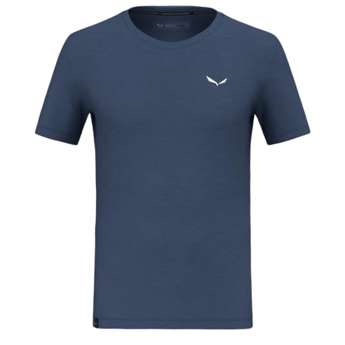 Salewa Herren Eagle Minilogo Am M T-Shirt, Dark Denim, M EU Salewa Herren Eagle Minilogo Am M T-Shirt, Dark Denim, M EU von Salewa