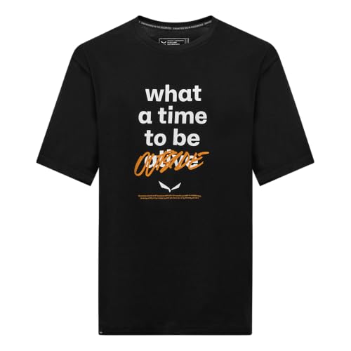 Salewa Men's Eagle Outside Loose T-Shirt M Small tee, Black Out, L, black out, L Salewa Men's Eagle Outside Loose T-Shirt M Small tee, Black Out, L, black out, L von Salewa