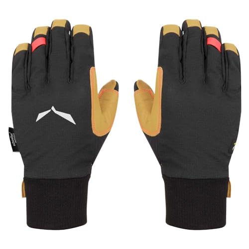 Salewa Ortles Durastretch Merino Handschuhe Damen, Schwarz, 8/L Salewa Ortles Durastretch Merino Handschuhe Damen, Schwarz, 8/L von Salewa