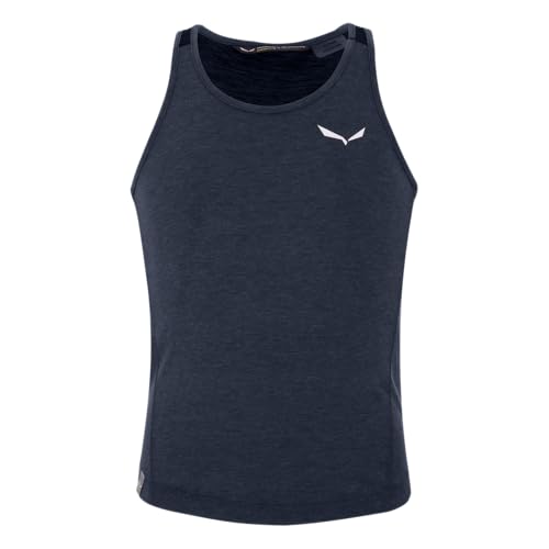 Salewa G Agner Hybrid Tank Top, Navy Blazer Melange, 128 von Salewa