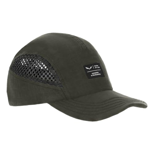 Salewa Hemp Flex 5 Panel Cap, Dark Olive, L/60 von Salewa