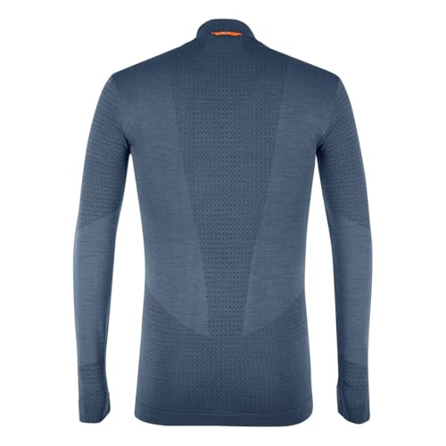 Salewa Zebru Responsive Half Zip T-Shirt Herren, Blau, M Salewa Zebru Responsive Half Zip T-Shirt Herren, Blau, M von Salewa