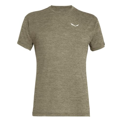 Salewa Puez Melange Dry M T-shirt T-Shirt Herren Dark Olive Melange L von Salewa