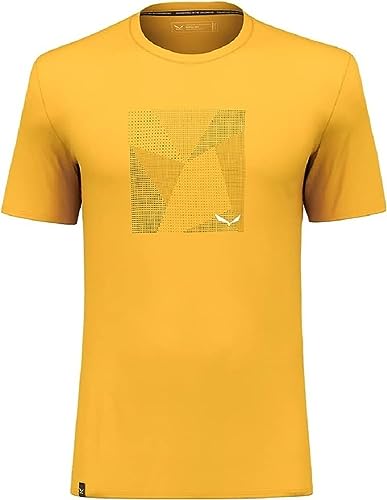 Salewa Herren Pure Building Dry M T-shirt, Gold, 3XL EU von Salewa