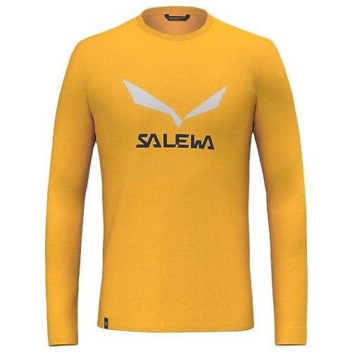 Salewa Solidlogo Dry Long Sleeve Tee Men, Gold, XL Salewa Solidlogo Dry Long Sleeve Tee Men, Gold, XL von Salewa