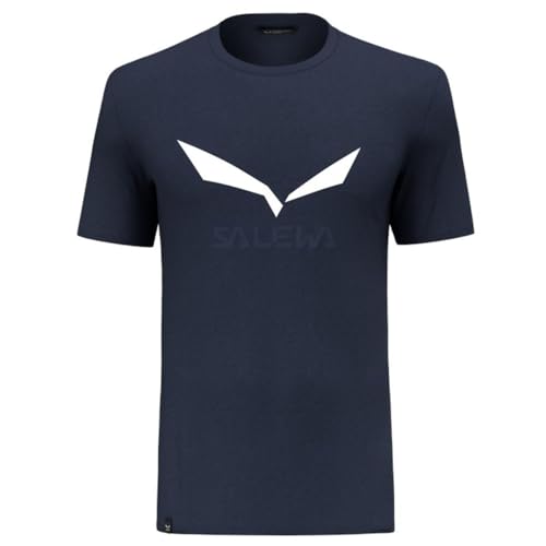 Salewa Herren Solidlogo Dri-Release® Mens T-Shirt, Navy Blazer, XS EU von Salewa