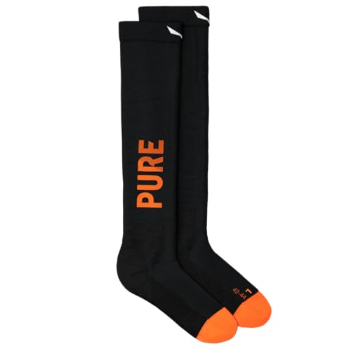 SALEWA Sella Pure Mtn Am M-Calcetines Senderismo, Negro (4570), 45 para Hombre SALEWA Sella Pure Mtn Am M-Calcetines Senderismo, Negro (4570), 45 para Hombre von Salewa