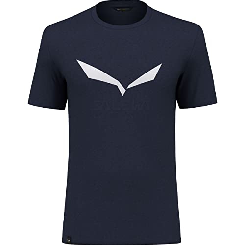 Salewa Herren Hemden und T-Shirts SOLIDLOGO Dry M S/Tee, Premium Navy Melange, 46/S, 00-0000027018 Salewa Herren Hemden und T-Shirts SOLIDLOGO Dry M S/Tee, Premium Navy Melange, 46/S, 00-0000027018 von Salewa