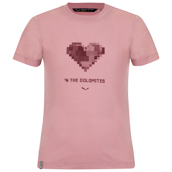 Salewa - Kid's Graphic Dry S/S Tee - T-Shirt Gr 164 rosa Salewa - Kid's Graphic Dry S/S Tee - T-Shirt Gr 164 rosa von Salewa