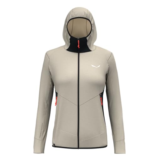 Salewa Lavaredo Hanf Kapuzenjacke Damen, Beige, M Salewa Lavaredo Hanf Kapuzenjacke Damen, Beige, M von Salewa