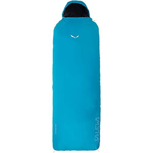 Salewa Unisex Erwachsene Micro II 650 Quattro Powerloft Sleeping Bag Schlafsack, Blue Danube, Right Salewa Unisex Erwachsene Micro II 650 Quattro Powerloft Sleeping Bag Schlafsack, Blue Danube, Right von Salewa