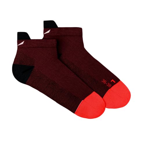 Salewa Damen Mountain Trainer Merino Low Cut Women Socks, Syrah, 36-38 EU Salewa Damen Mountain Trainer Merino Low Cut Women Socks, Syrah, 36-38 EU von Salewa