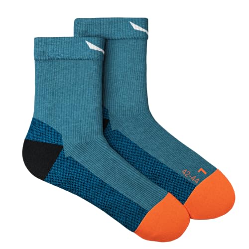 Salewa Mountain Trainer Merino Quarter Socks Men, Cendre Blue, 42-44 von Salewa