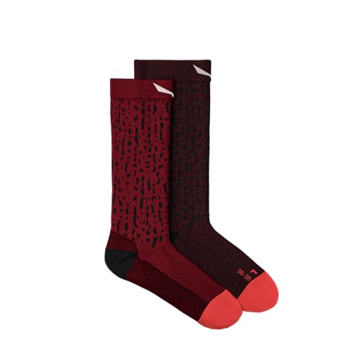Salewa Damen Mountain Trainer Sal. Merino Crew Women Socken, Flame/1570, 39-41 EU Salewa Damen Mountain Trainer Sal. Merino Crew Women Socken, Flame/1570, 39-41 EU von Salewa