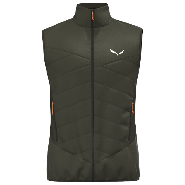 Salewa - Ortles Hybrid TWR Vest - Wollweste Gr 46 - S oliv von Salewa