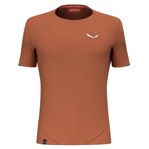 Salewa Herren Pedroc Dry M Hyb T-Shirt. Shortsleeve Tee, Bombay Brown, S EU Salewa Herren Pedroc Dry M Hyb T-Shirt. Shortsleeve Tee, Bombay Brown, S EU von Salewa