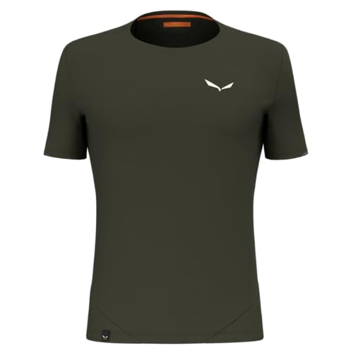 Salewa Pedroc Dry M Hyb T-Shirt., Dark Olive, L Salewa Pedroc Dry M Hyb T-Shirt., Dark Olive, L von Salewa
