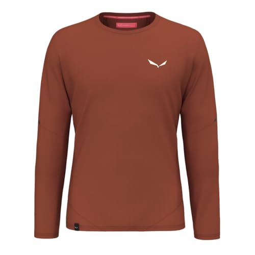 Salewa Herren Pedroc Dry M L/S Tee. Longsleeve Tee, Bombay Brown, L EU von Salewa