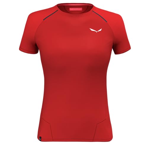 Salewa Damen Pedroc Ptc Delta W T-shirt S/S Tee, Flame, XL EU Salewa Damen Pedroc Ptc Delta W T-shirt S/S Tee, Flame, XL EU von Salewa