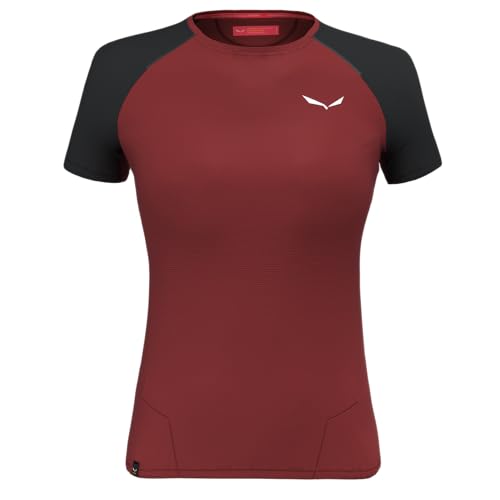 Salewa Damen Pedroc Ptc Delta W T-shirt S/S Tee, Syrah/0910, M EU Salewa Damen Pedroc Ptc Delta W T-shirt S/S Tee, Syrah/0910, M EU von Salewa