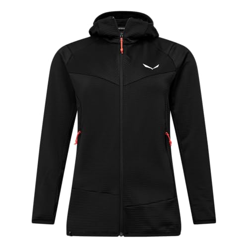 Salewa Puez Altavia Polarlite Fleecejacke mit Kapuze Damen, Schwarz, XS Salewa Puez Altavia Polarlite Fleecejacke mit Kapuze Damen, Schwarz, XS von Salewa