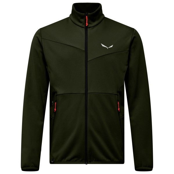 Salewa - Puez Cammino PL Jacket - Fleecejacke Gr 54 schwarz/oliv Salewa - Puez Cammino PL Jacket - Fleecejacke Gr 54 schwarz/oliv von Salewa