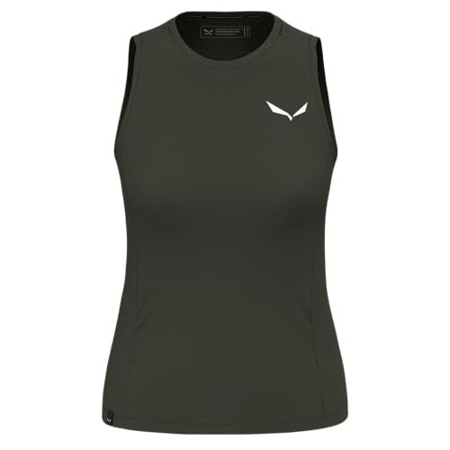 Salewa Puez Dry Tanktop Women, Dark Olive, S von Salewa