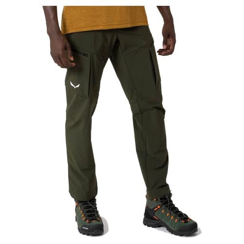 Salewa Herren Puez Durastretch Man Cargo Pants, Dark Olive, L EU Salewa Herren Puez Durastretch Man Cargo Pants, Dark Olive, L EU von Salewa