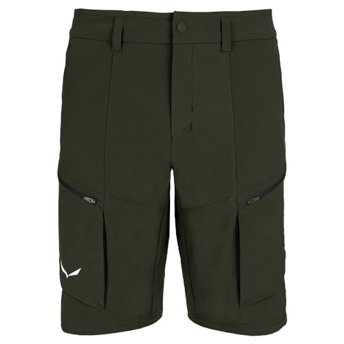 Salewa Herren Puez Durastretch Cargo Shorts Mens Kurze Hose, Dark Olive, XXL EU Salewa Herren Puez Durastretch Cargo Shorts Mens Kurze Hose, Dark Olive, XXL EU von Salewa